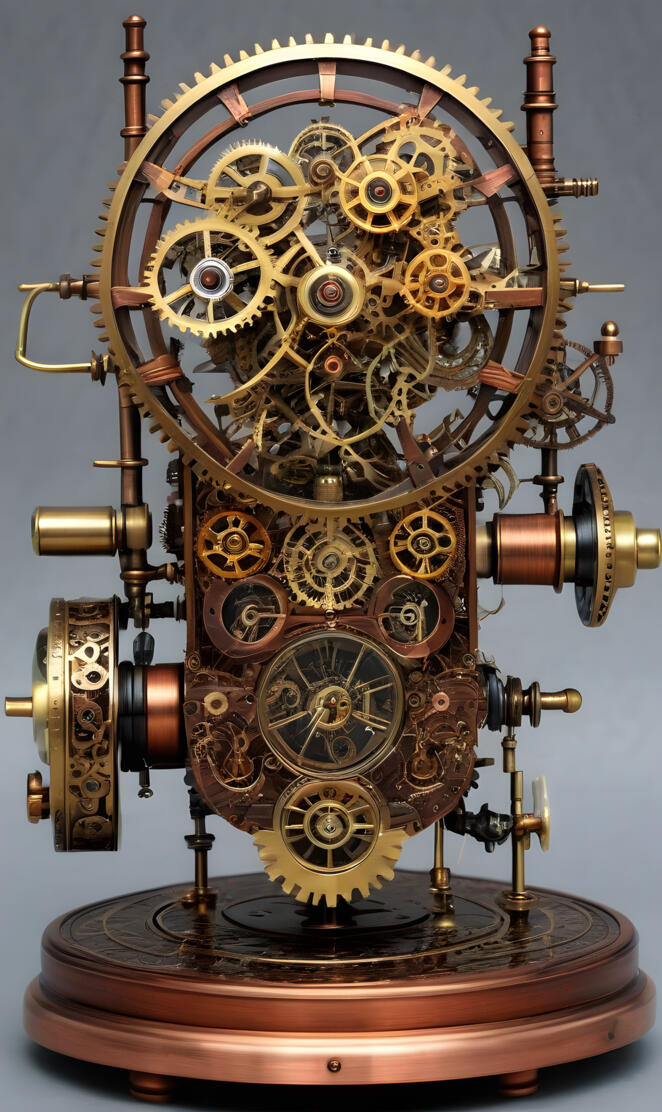 Steampunk clockwork