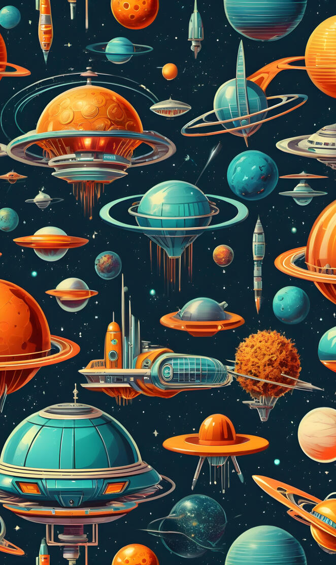 Retro space stations