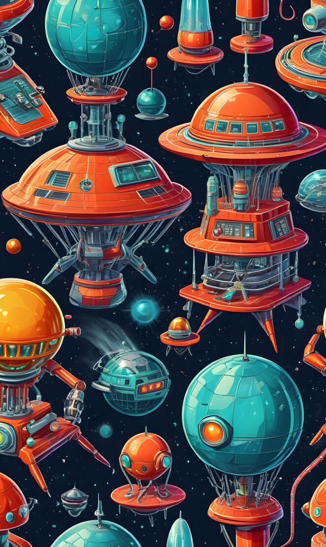 Retro space stations