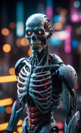 Cyborg skeleton