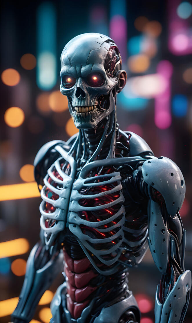 Cyborg skeleton