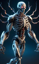 Fantasy Robotic Alien