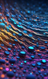 Abstract spot pattern