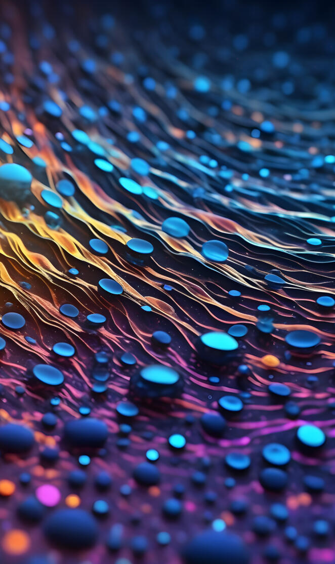 Abstract spot pattern