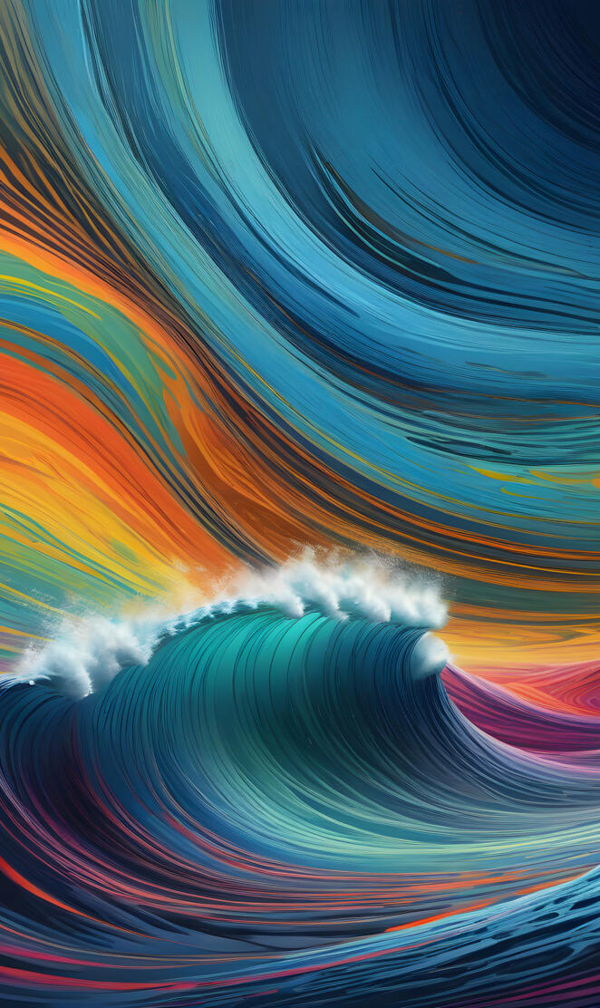 Rainbow waves
