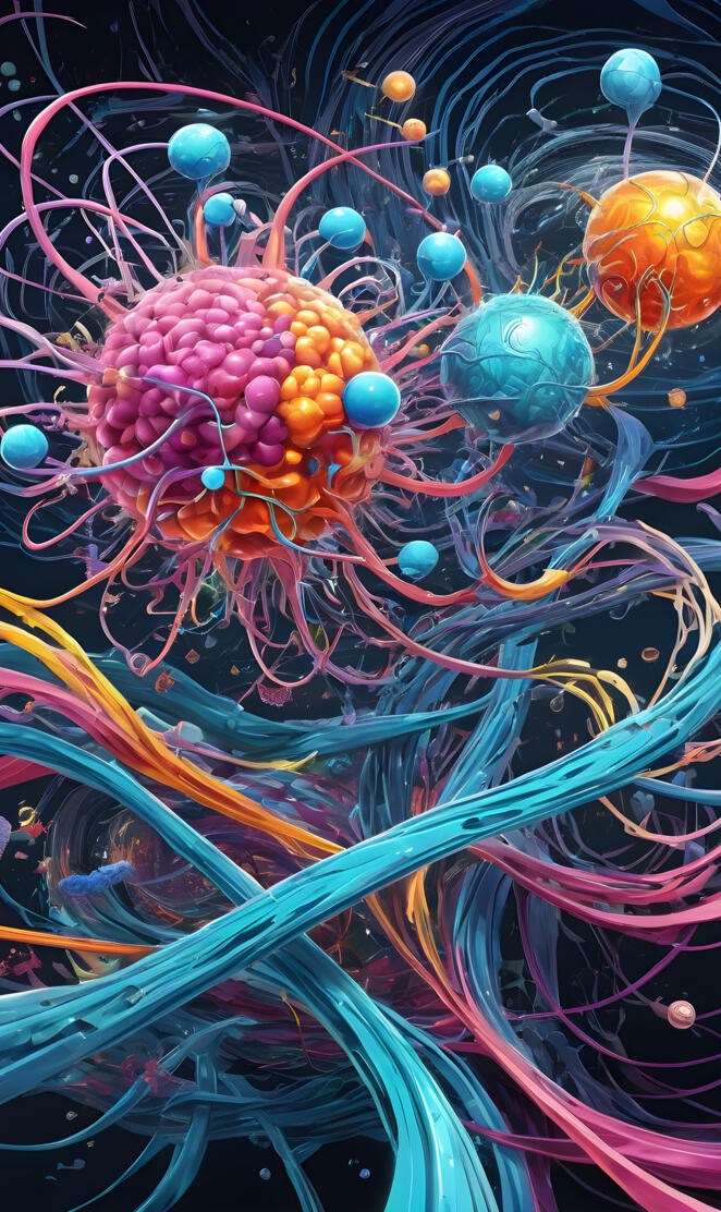 Chaotic cell life