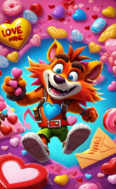 crash bandicoot background pattern