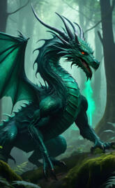 Emerald Forest Dragon