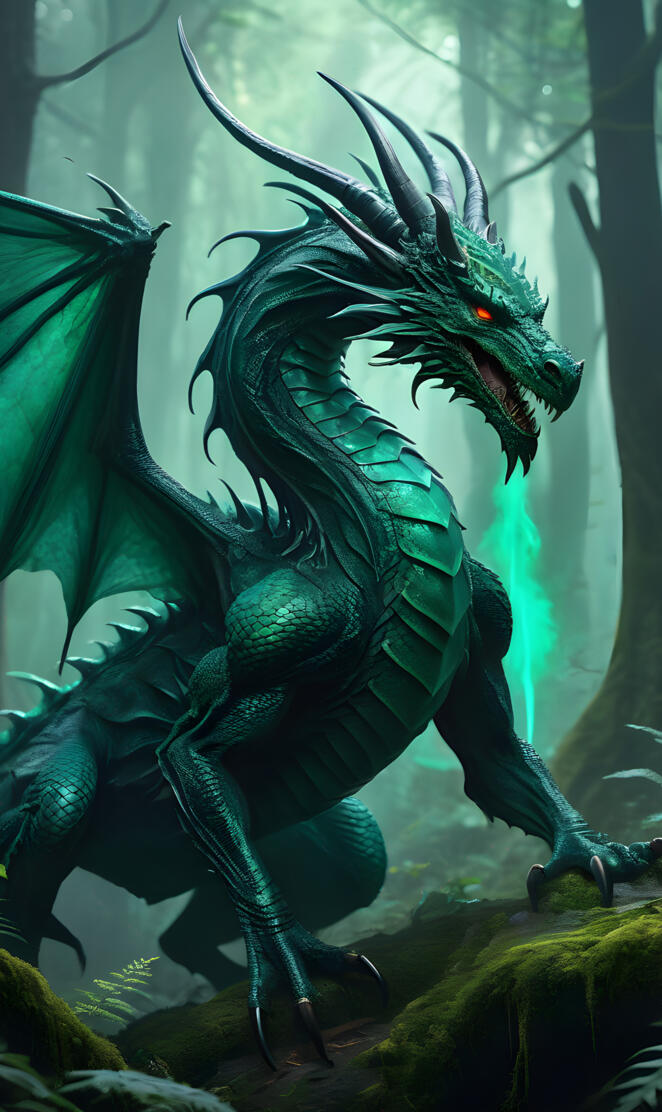 Emerald Forest Dragon