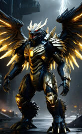 a statue of a person in armor