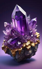 Amethyst Cluster Christal