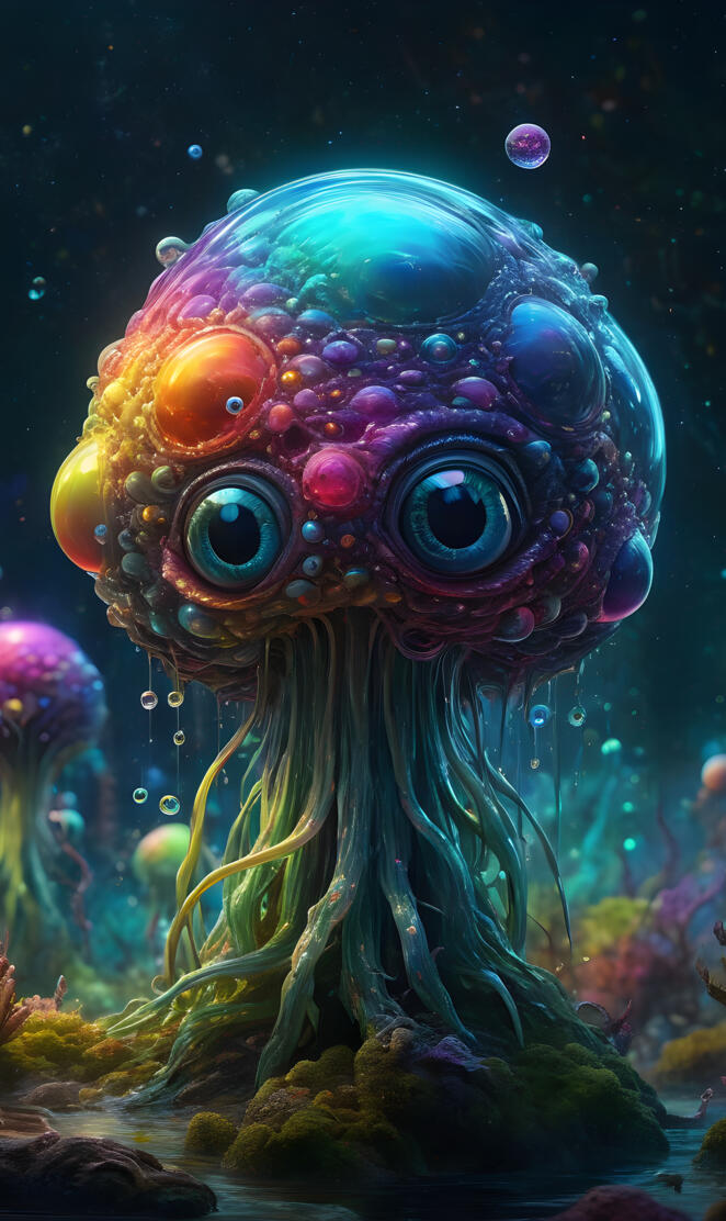 Spectral Snot Worm Cluster