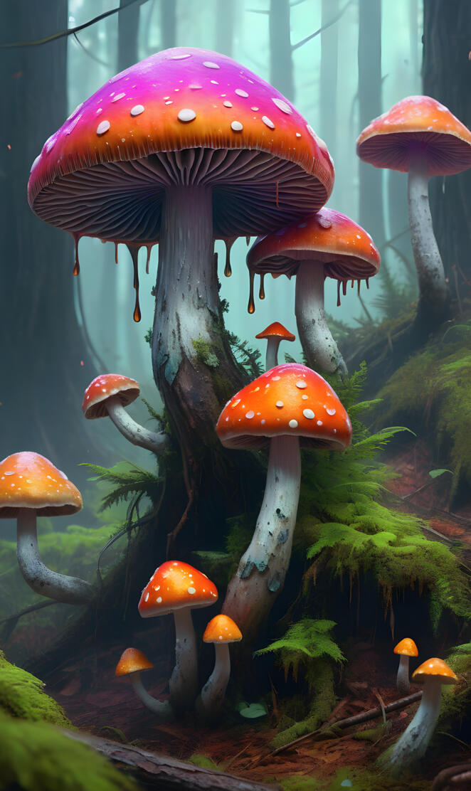trippy-drippy shrooms