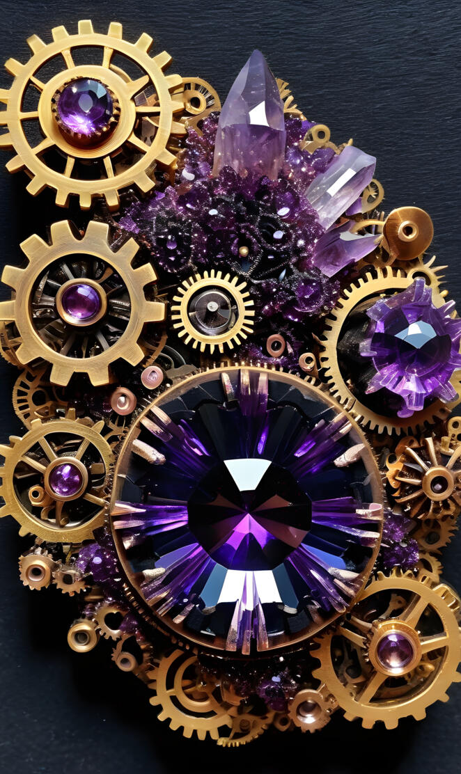 a colorful art piece