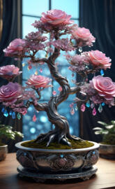 Crystal Rose Bonsai Art