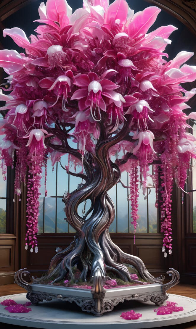 Majestic Fuchsia Tree