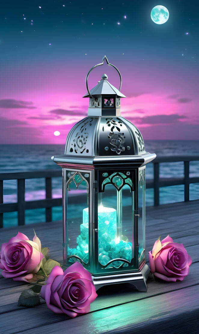 lighting up the boardwalk