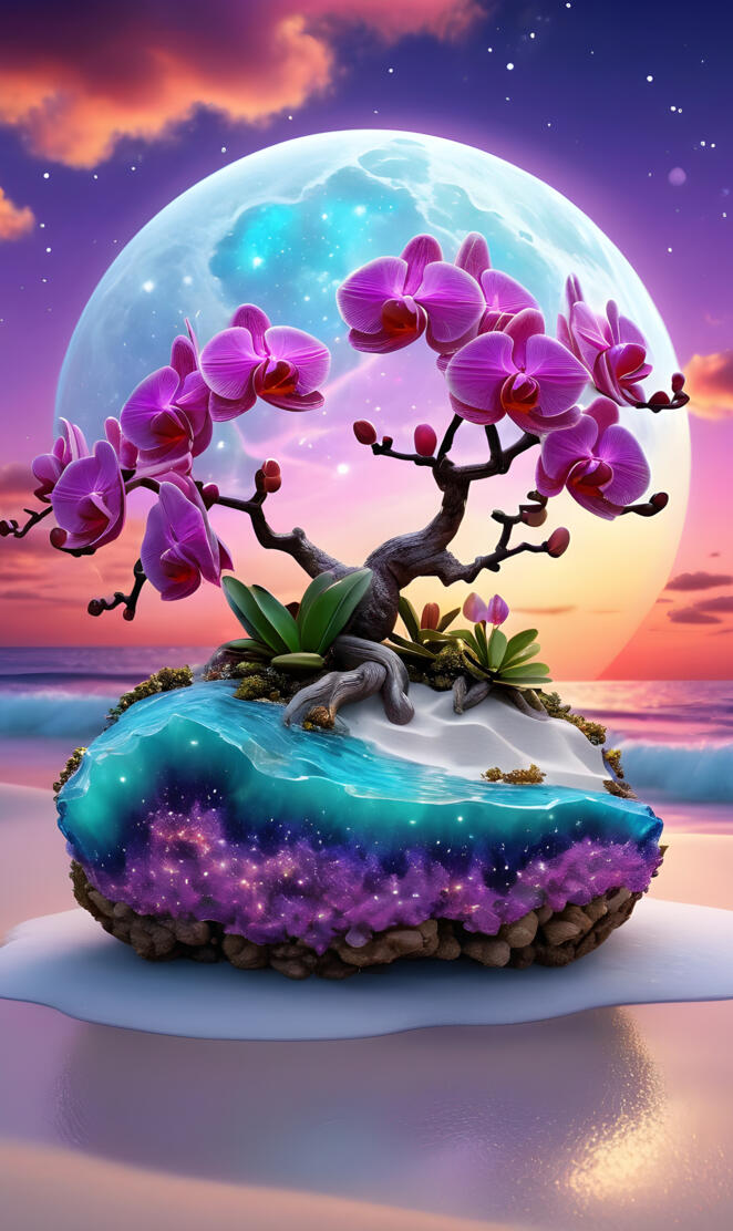 Geodes and orchids