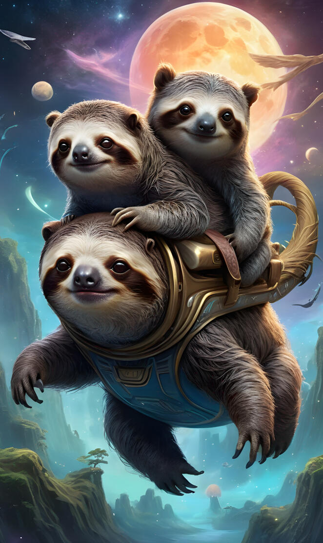 gliding sloths