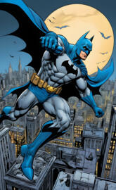 batman gliding