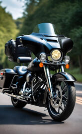 Harley Davidson Street glide all black