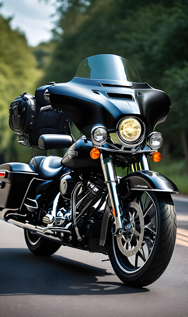 Harley Davidson Street glide all black