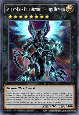 Galaxy-Eyes Full Armor Photon Dragon