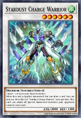 Stardust Charge Warrior