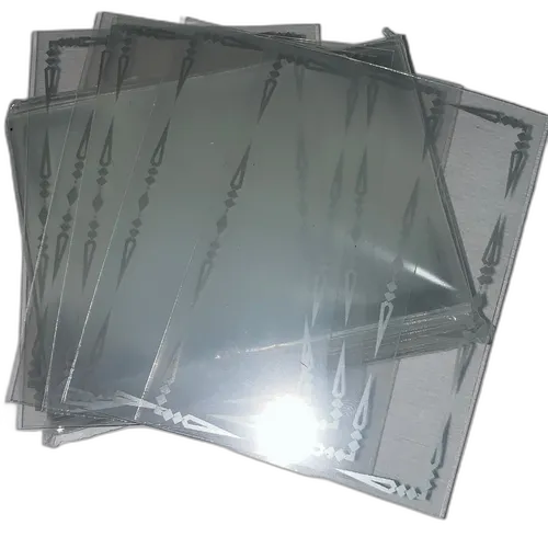 45x Sobre Forros de Borde Plateado